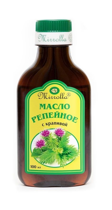 Репейное масло с крапивой 100мл Производитель: Россия Мирролла